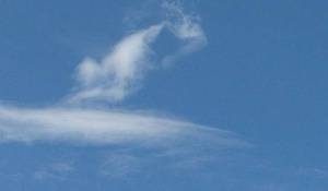 luft_mobil Blå himmel med skyer